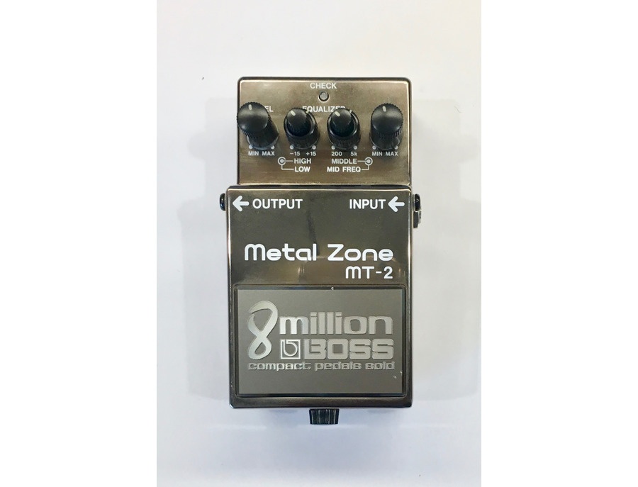 Boss MT-2 Metal Zone - ranked #8 in Distortion Effects Pedals | Equipboard