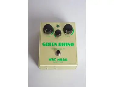 Way Huge WHE207 Green Rhino MKIV — Overdrive Pedal | Equipboard Way Huge WHE207 Green Rhino MKIV — Overdrive Pedal | Equipboard