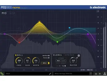 TC Electronic PEQ3000 Native EQ Plugin