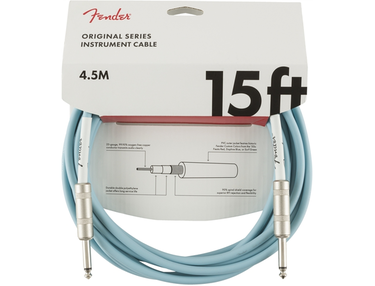 Fender Original Series Instrument Cables 4.5M Daphne Blue