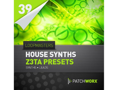 Loopmasters House Synths Z3ta Presets image 2