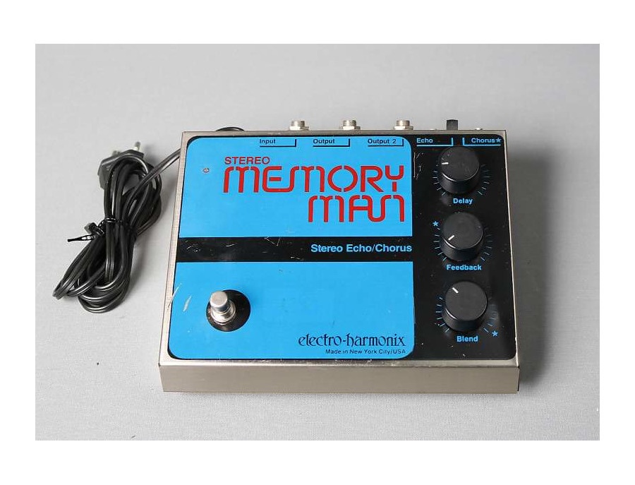 Electro-Harmonix EH-7811/EC-2020 Stereo Memory Man — Pedal