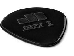 Dunlop Jazz I "Stiffo" Nylon 1.10mm Guitar Picks - Black image 3