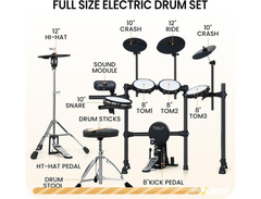 Fesley Music FED1000 Electric Drum Set image 2