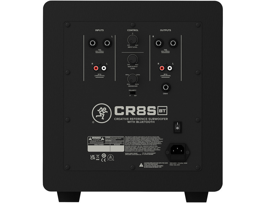 Mackie CR8SBT 8 Powered Subwoofer with Bluetooth