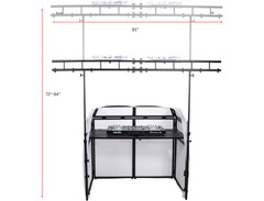 ProX Mesa Facade Truss Dual T-bar Lighting Stand image 2