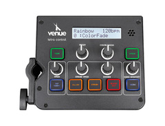 Venue Tetra Control Intuitive DMX Controller & Footswitch Black image 2