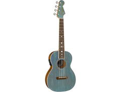 Fender Dhani Harrison Signature Ukulele Turquoise image 3