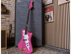 Baum Guitars Pink Thunder Seye Adelekan Signature Bass image 3