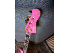 Baum Guitars Pink Thunder Seye Adelekan Signature Bass image 4