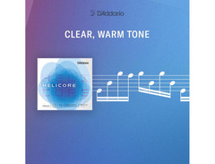 D'Addario H310 4/4M Helicore Medium Tension Violin String Set image 4