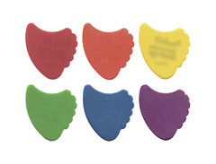 D'Andrea 390 Sharkfin Delrex Delrin Guitar Picks 1.0MM image 2