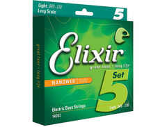 Elixir 14202 Nanoweb super light Bass 5 Strings Set image 2