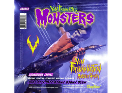 Von Frankenstein Monster Gear Doyle Wolfgang Von Frankenstein Signature Strings - Monsters (.010-.052) image 2