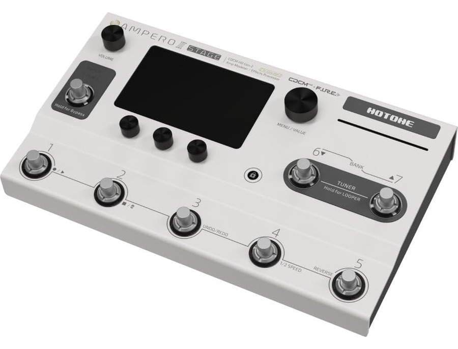 Hotone Ampero II Stage Amp Modeler and Effects Processor Pedal - What ...