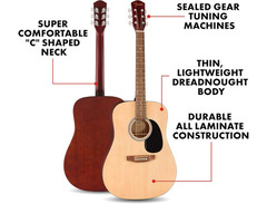 Fender FA-25 Dreadnought image 3