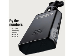 Meinl HCO4BK Headliner Series Cowbell, 5" image 3