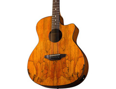 Luna Guitars Gypsy Spalt Grand Auditorium Acoustic-Electric Guitar image 4