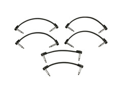 Fender Blockchain Patch Cable Kit Extra Small  Black image 2