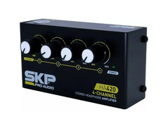 SKP Pro Audio HA420 4-Channel Stereo Headphones Amplifier image 2