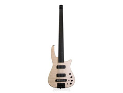 NS Design CR6 Radius Fretless Bass Guitar - Zebrawood - Sweetwater USA Exclusive image 2