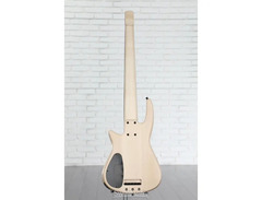 NS Design CR6 Radius Fretless Bass Guitar - Zebrawood - Sweetwater USA Exclusive image 4