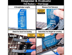 MusicNomad Premium Guitar Tech Fret Tool 18-piece Set image 3