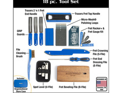 MusicNomad Premium Guitar Tech Fret Tool 18-piece Set image 4