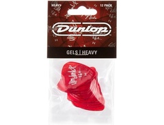 Dunlop Gel Heavy Guitar Picks - Red image 4