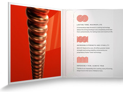 D'Addario	XS Phosphor Bronze Coated Acoustic Guitar Strings - Custom Light (11-52) image 4