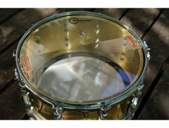 Premier Artist Brass 6.5x14" Snare Drum image 3
