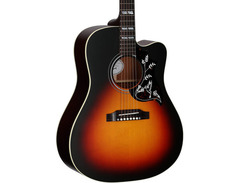 Gibson Acoustic Hummingbird Studio EC Acoustic-electric Guitar - Tri-burst Satin image 2