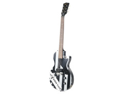 Gibson Les Paul Junior "Black American Flag" Custom Paint Job image 2