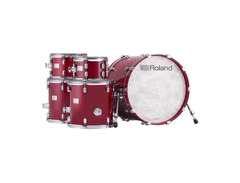 Roland VAD716 Electronic Drum Set - Gloss Cherry image 2