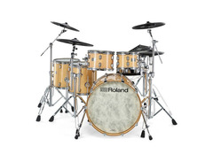 Roland VAD716 Electronic Drum Set - Gloss Natural image 2