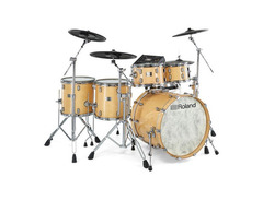 Roland VAD716 Electronic Drum Set - Gloss Natural image 3