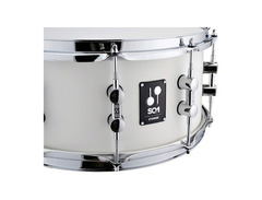 Sonor SQ1 Snare Drum - 6.5 x 14 inches, Satin Pure White image 3