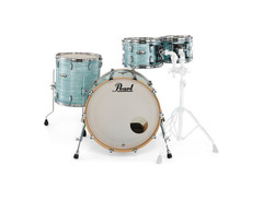 Pearl Professional Maple 4-piece Shell Pack - Royal Blue Burst Stripe image 2