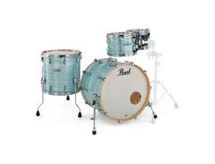Pearl Professional Maple 4-piece Shell Pack - Royal Blue Burst Stripe image 3