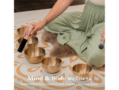 Meinl Sonic Energy 5-piece Yoga Nidra Singing Bowl Set image 2