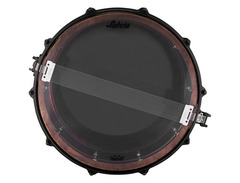 Ludwig Hammered Raw Polished Copper Snare Drum image 4