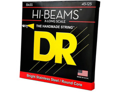 DR Strings Hi-Beams Stainless Steel 5-String Bass Strings X-Long Scale (45-65-85-105-125) image 3