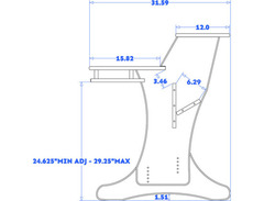 RAB Audio ProRak LS840 Studio Workstation image 2