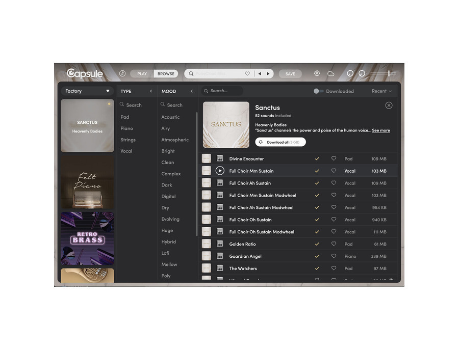 Capsule Audio Sanctus - What To Know & Where To Buy | Equipboard