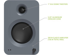 Kanto Audio Ren Powered Bookshelf Speakers image 2