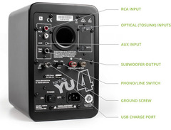 Kanto Audio YU4 Powered Bookshelf Speakers image 4
