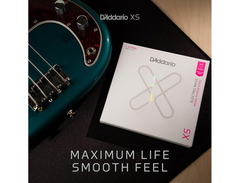 D'Addario XSB45130 XS Nickel 5-string Electric Bass Guitar Strings image 3