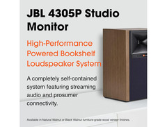 JBL 4305P Studio Monitor 5.25-inch Powered Speaker Pair image 2