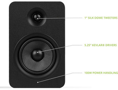 Kanto Audio YUP6 Passive Bookshelf Speakers image 3