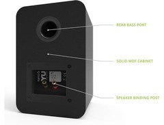Kanto Audio YUP4 Passive Bookshelf Speakers image 3